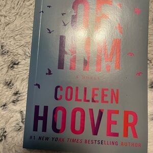 Colleen Hoover Novel with Blue and Pink Cover